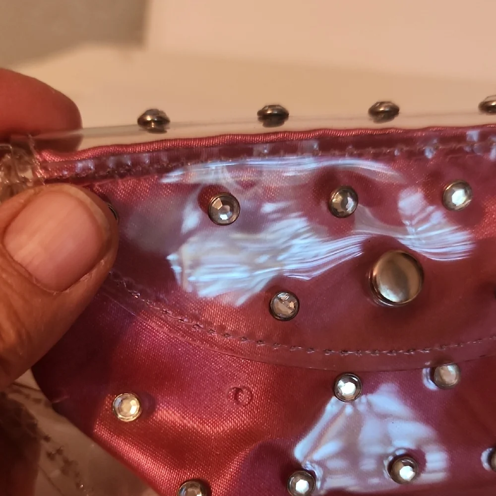 Victoria's Secret Pink Studded Clutch Wristlet